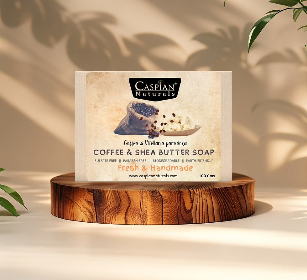 Coffee & Shea Butter Hand Made Soap - 100 Gm