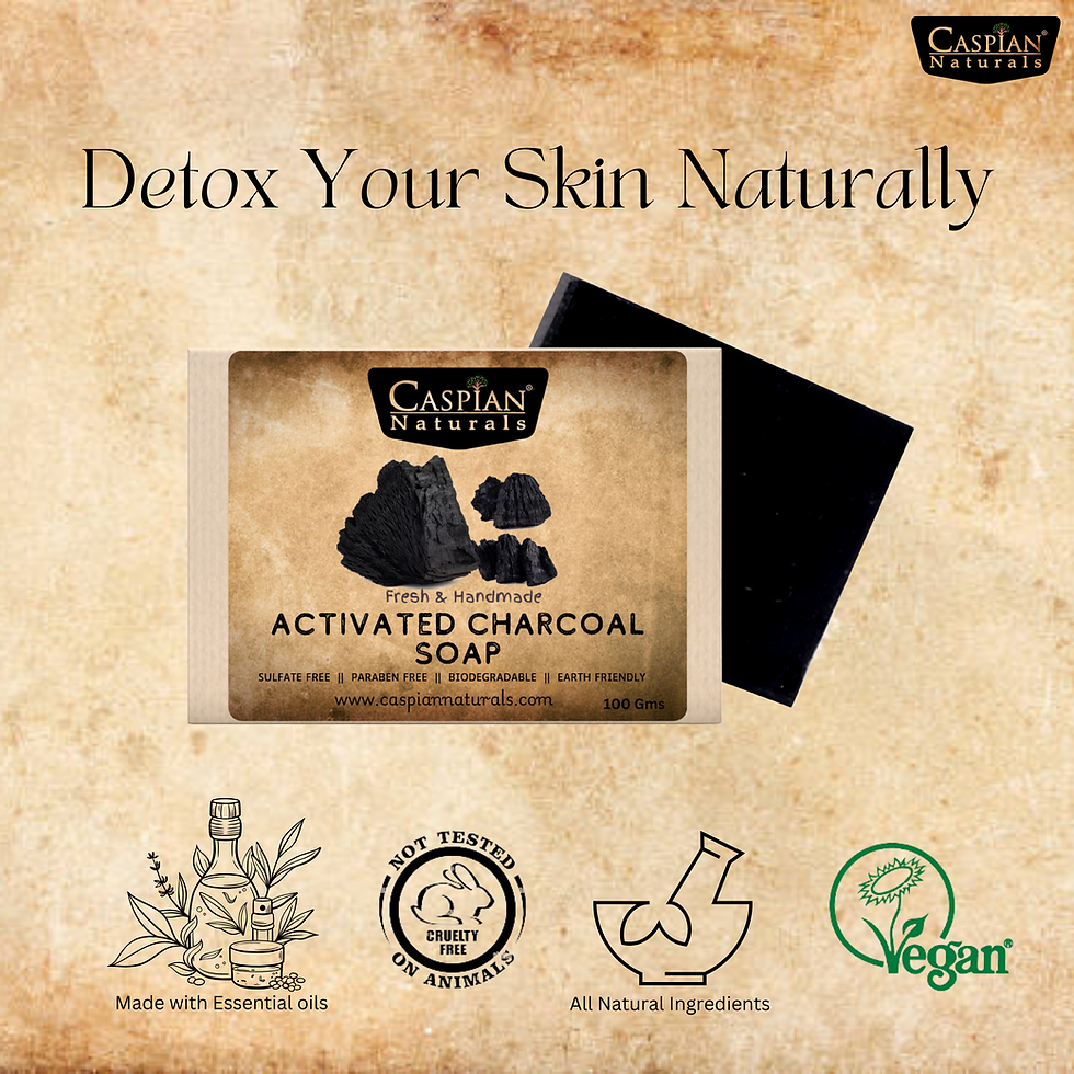 Activated Charcoal Soap for Clear Skin