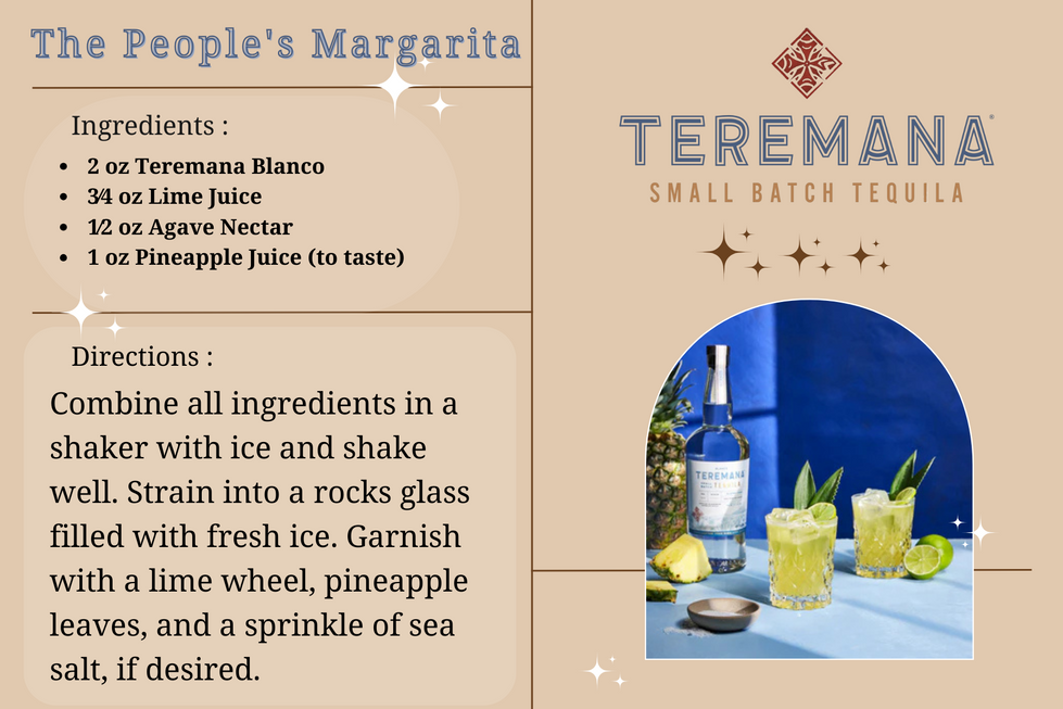 Teremana Tasting Card 2