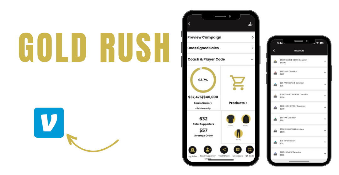 Gold Athletics Online Donation 