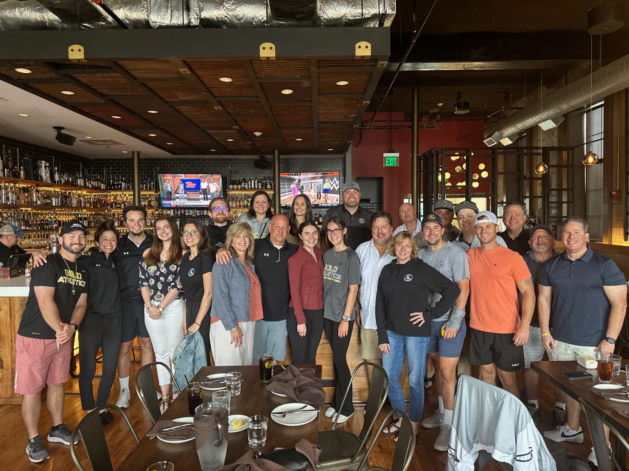 Gold Athletics team meets up yearly for their Boston annual team meeting