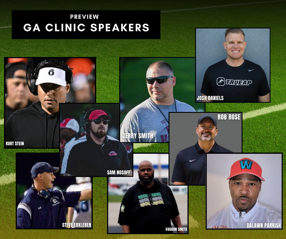 High School Coach Speakers The GA Coaches Clinic in Ocean City Maryland at the Princess Royale Oceanfront Resort