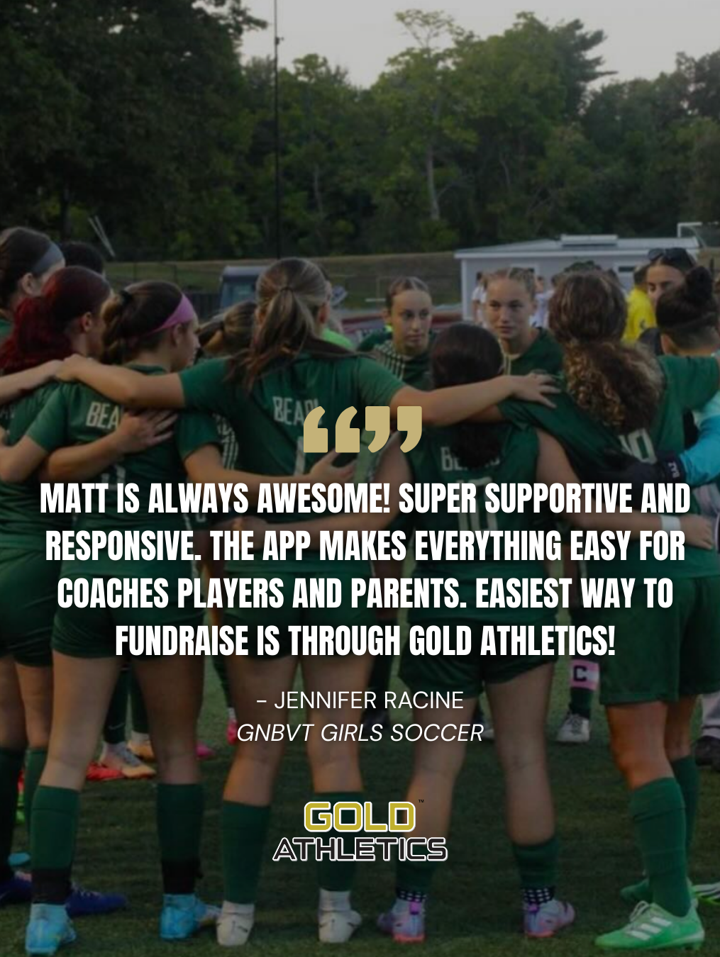 GNBVT Girls Soccer testimonial