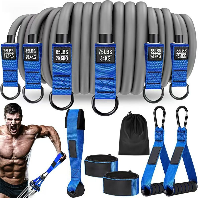 Miniaturbild: Resistance strap with handle for muscle training kit