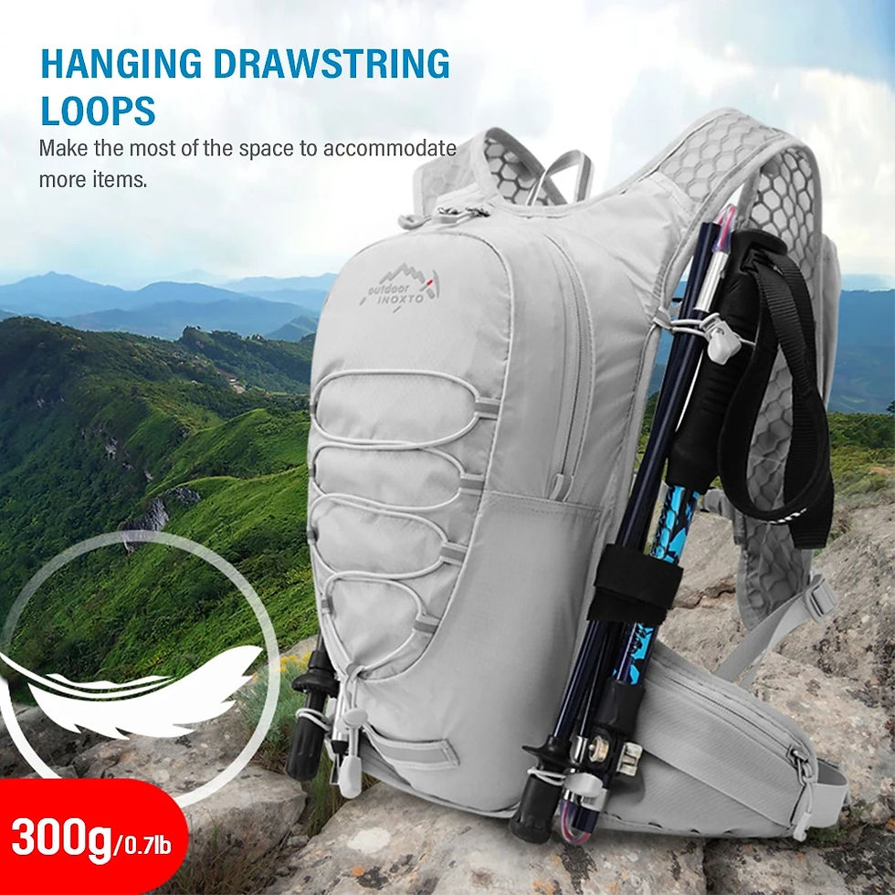 Thumbnail: 12L Cycling Hydration Vest Running Backpack Lightweight Riding Vest Pack Backpac
