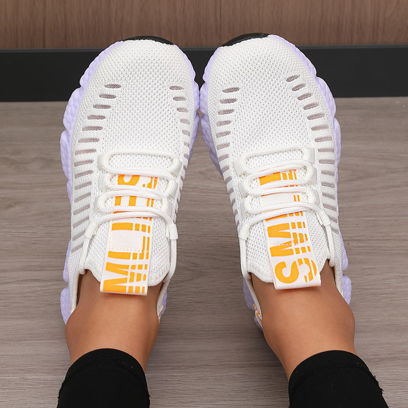 Miniatura: Women's Sports Shoes Mesh Lightweight Soft Sole Jogging Strap Breathable Fashion