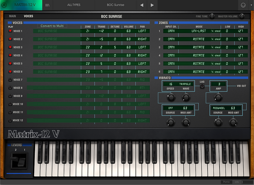 Thumbnail: Arturia OBERHEIM MATRIX 12 V (Electronic Download)