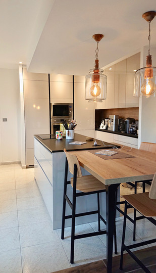 Transformation cuisine, peinture place p