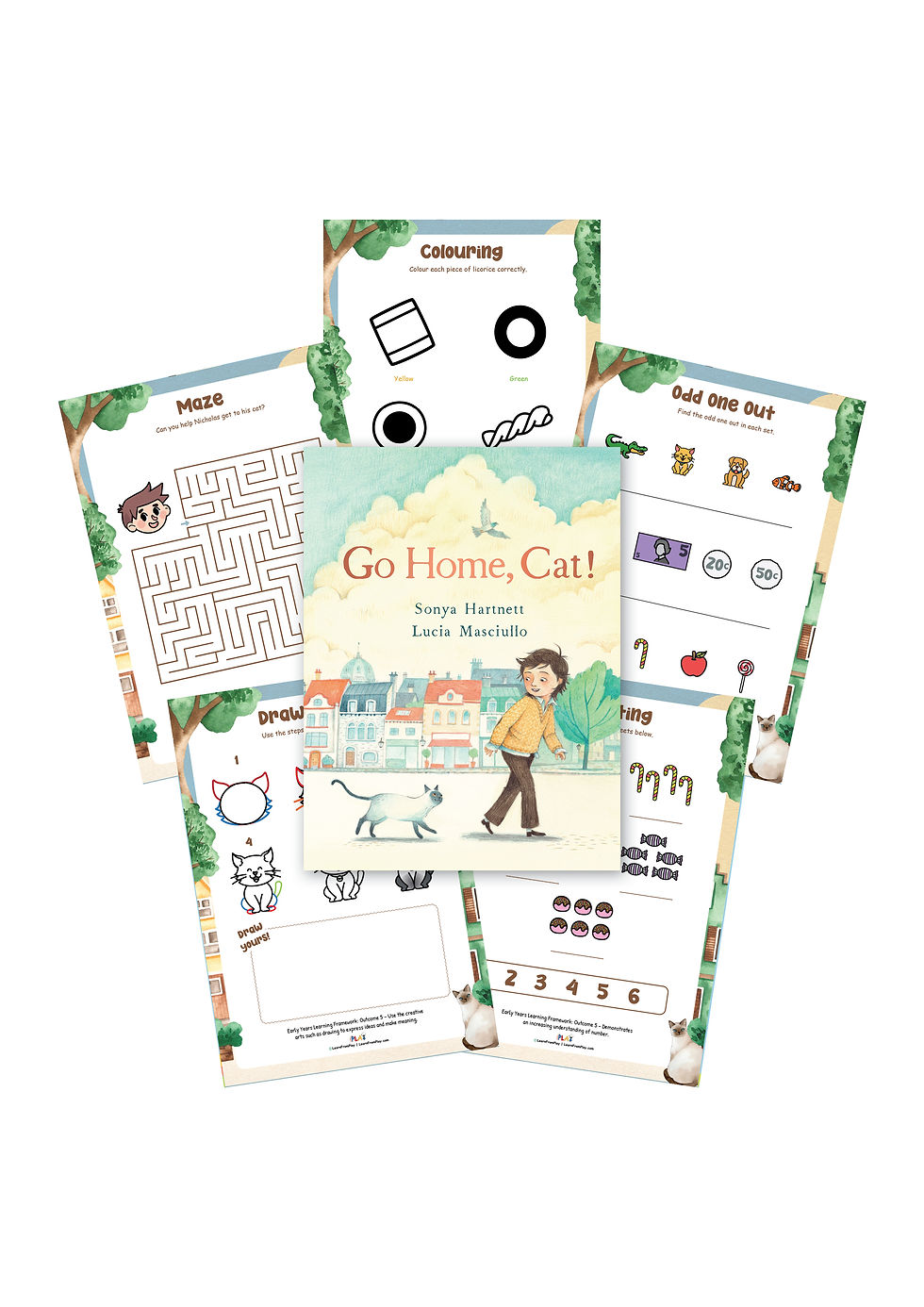 Go Home, Cat! Book Activities