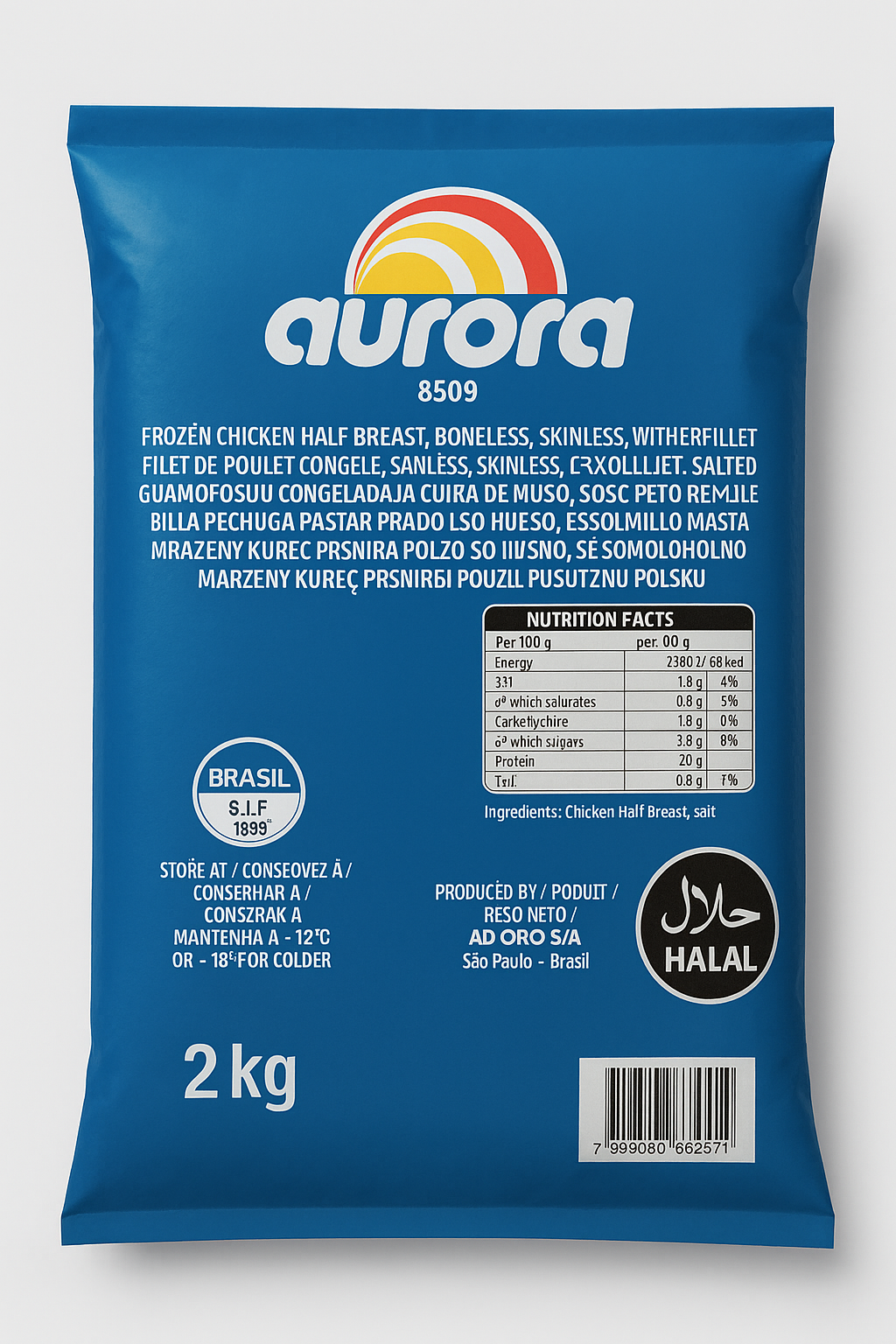 Chicken breast fillet 1 kg