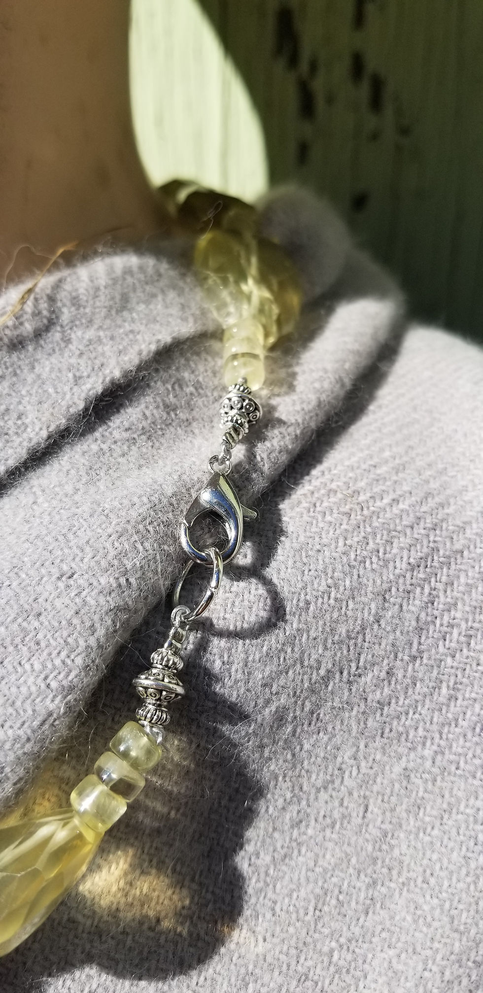 Miniatura: Handmade Lemon Quartz Necklace