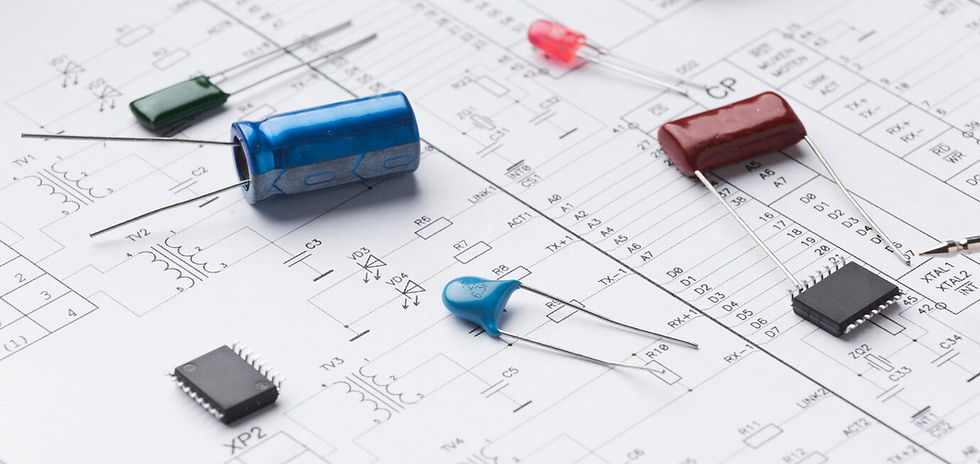 PTH components for PCB and flex PCB