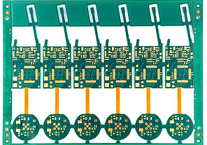 Panelización de PCB rígido-flexible