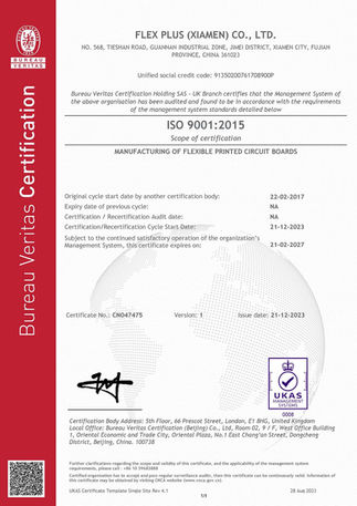 Why Choose an ISO 9001 Flexible PCB Manufacturer