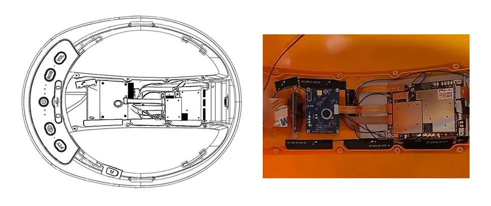 flex PCB in helmets