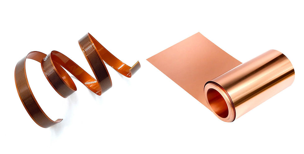 RA copper in flexible PCB