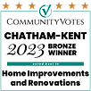 Bronze Award Winner 2023- Best in Home Improvement and Renovations Chatham, ON