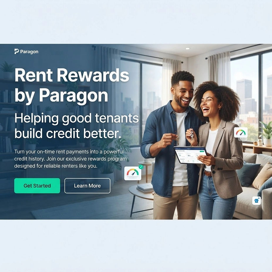 this is for my website landing page for our Rent Rewards program Rent Rewards by Paragon h
