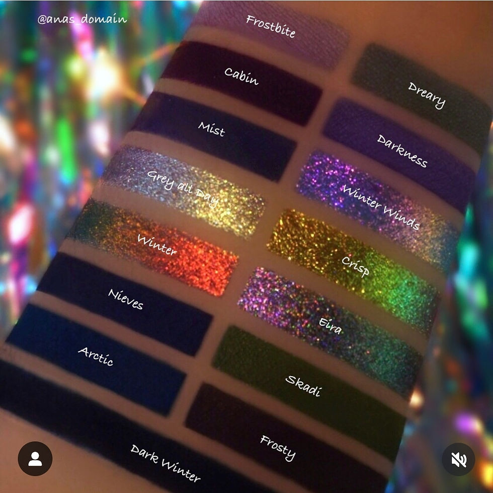 Thumbnail: Dark Winter Eyeshadow Palette PRE ORDER