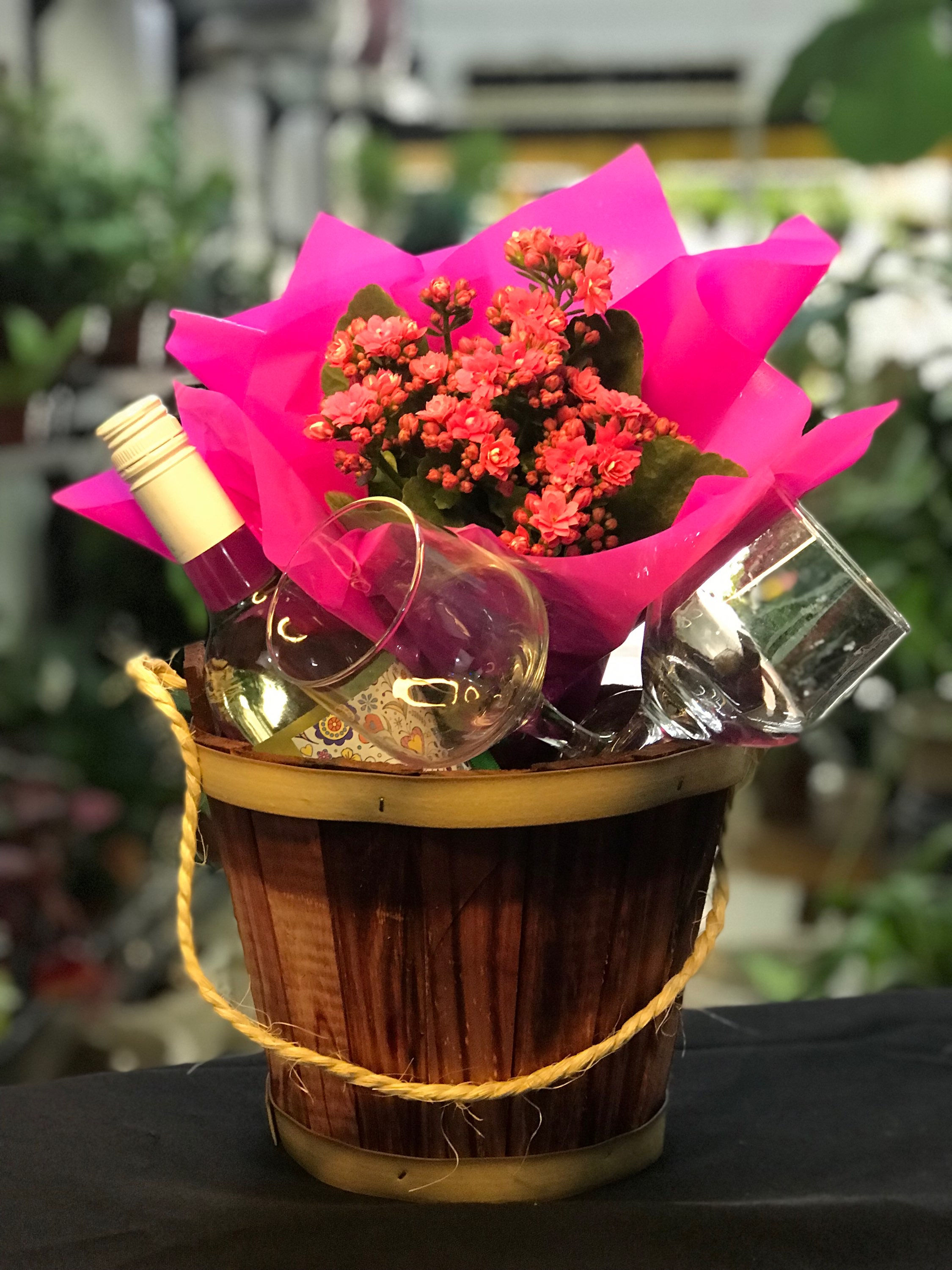 Conjunto Vinho Rose