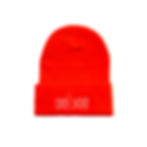 A safety orange Carhartt beanie with 60|360 embroidered in white