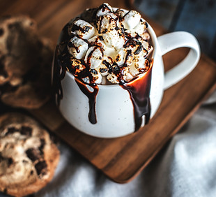 Chocolate with Marshmallows Drink