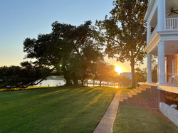 Front Poch View of Sunset Creek
