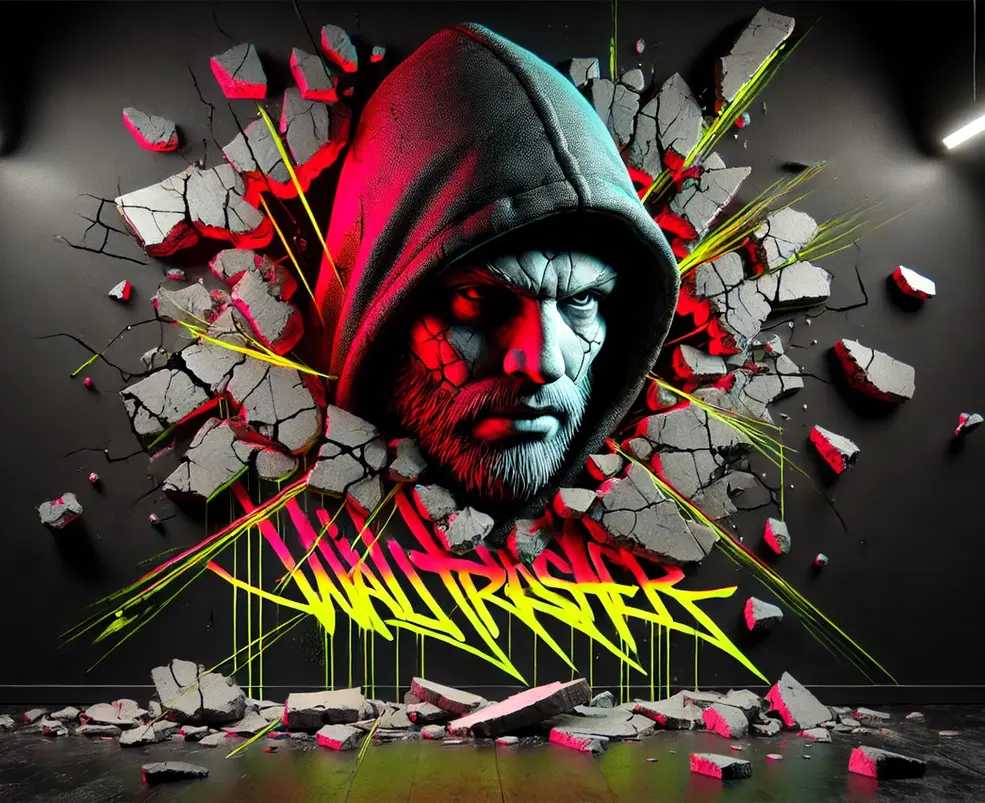 Walltrasher – L’Art de la Résurrection | Ground ZeroR - Musée Spiktri

Les Walltrasher incarnent une explosion artistique où le recyclage et l’art urbain fusionnent. Créés par les A.R.T (Agents Resurrecteurs Transformeurs), ces œuvres transforment les vestiges du passé en toiles vivantes, entre chaos maîtrisé et vision futuriste. Une renaissance artistique unique au cœur du Ground ZeroR - Musée Spiktri. 🚧🔥🎨

#ArtRecyclé #Walltrasher #TransformationUrbaine #GroundZeroR #MuséeSpiktri