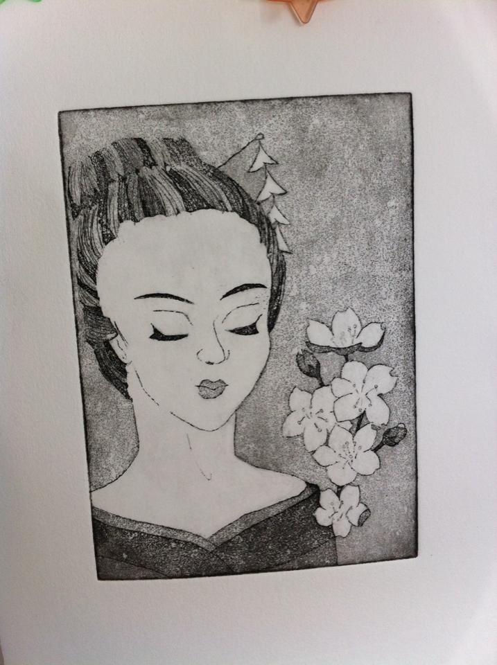 hard ground, aquatint, dry point