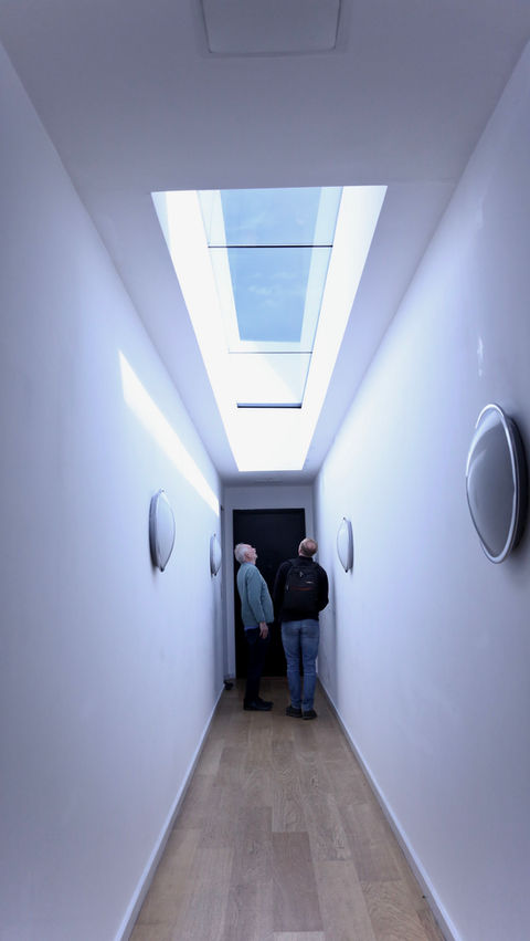 Skylight image for home tour inspection
