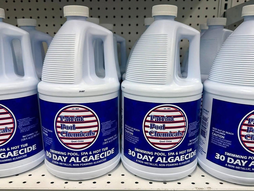 Patriot Pool Chemicals at Central Pool Supply Quad Cities