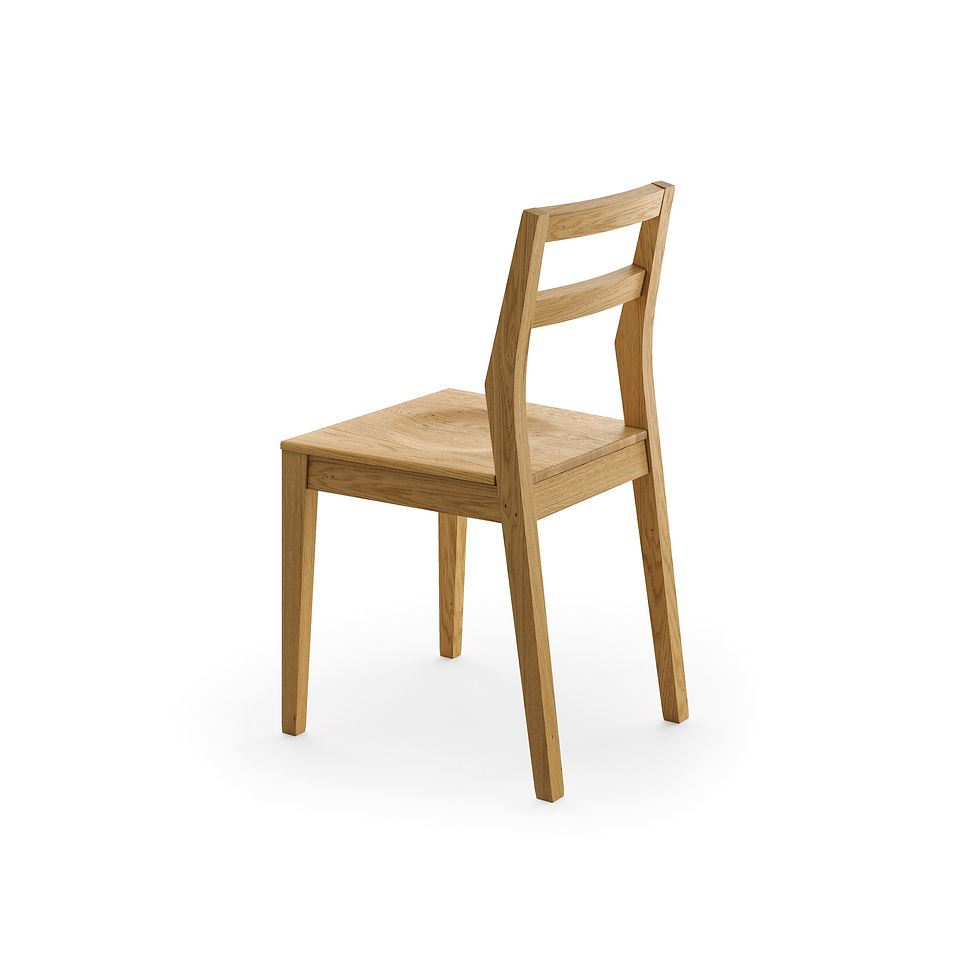 Miniatura: Sedia legno con sedile legno o imbottito 1r