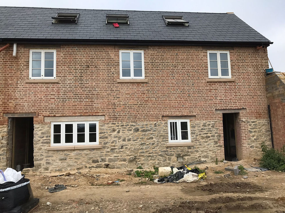 Barn repointing in Thame