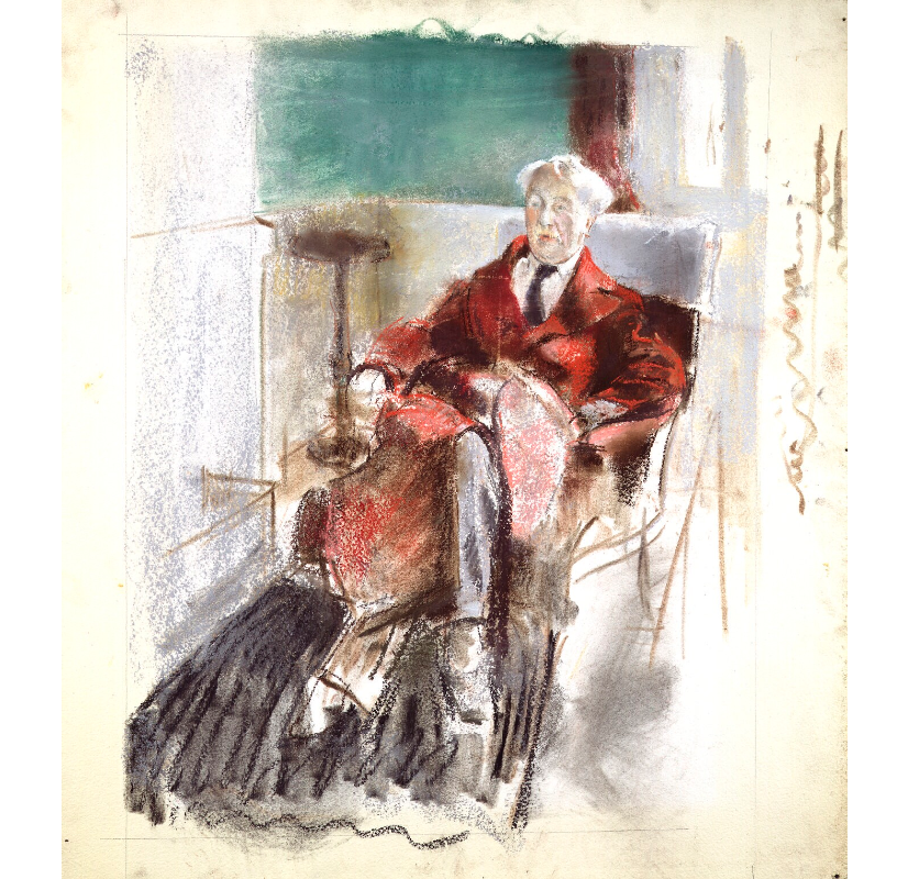 Henry Tonks - The Red Dressing Gown