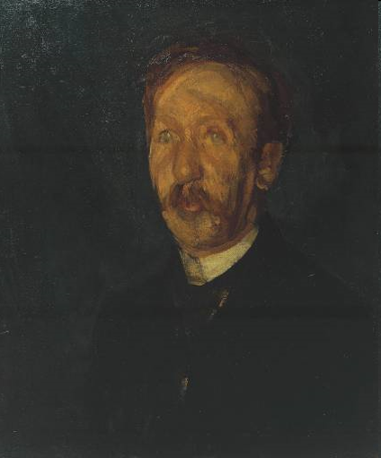 George Moore, by Walter Sickert