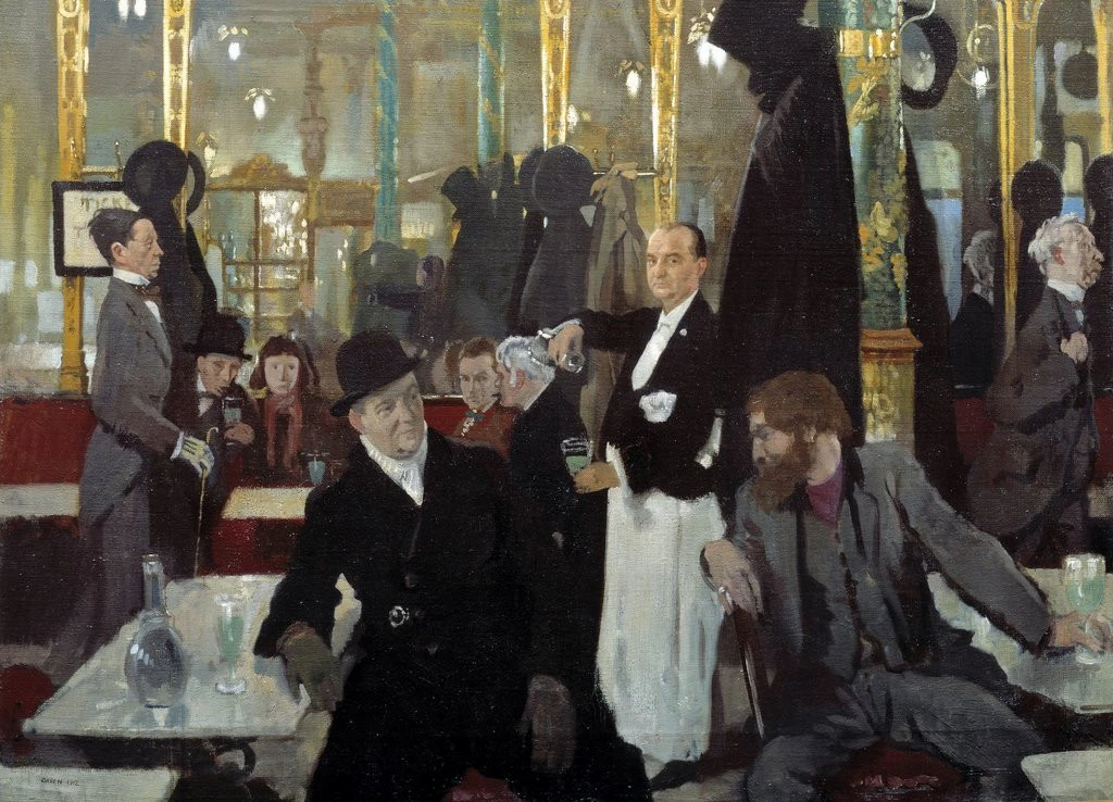 William Orpen, The Cafe Royal (London)