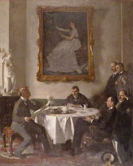 Homage to Manet by William Orpen
