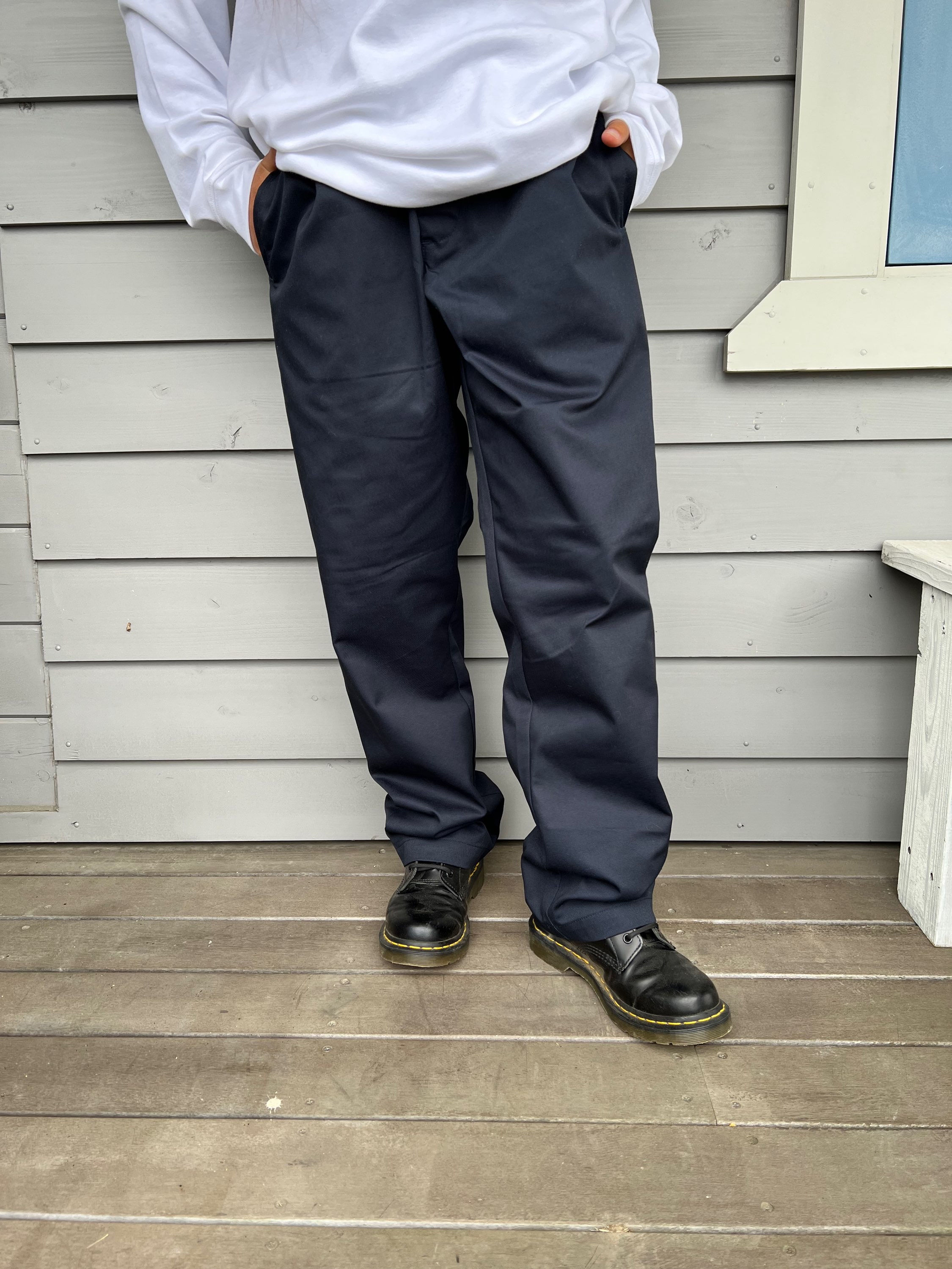 チノパン　ネイビー