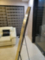Thumbnail: Full Length Unbreakable Mirror with Arch Aluminum frame
