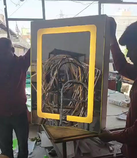 Thumbnail: Mirror Cabinet with storage Lighted LED