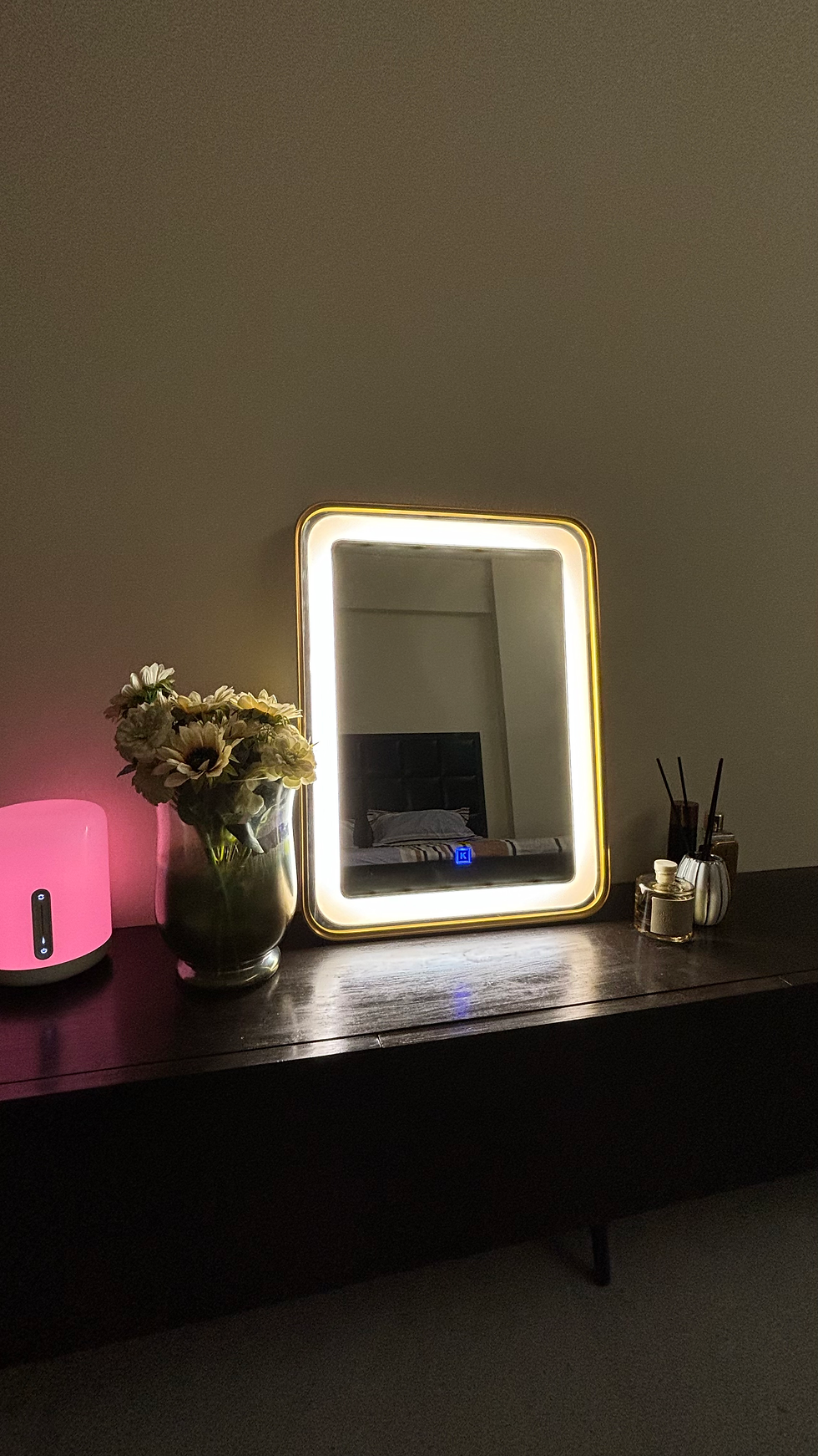 Thumbnail: Lighted LED Indian Mirror