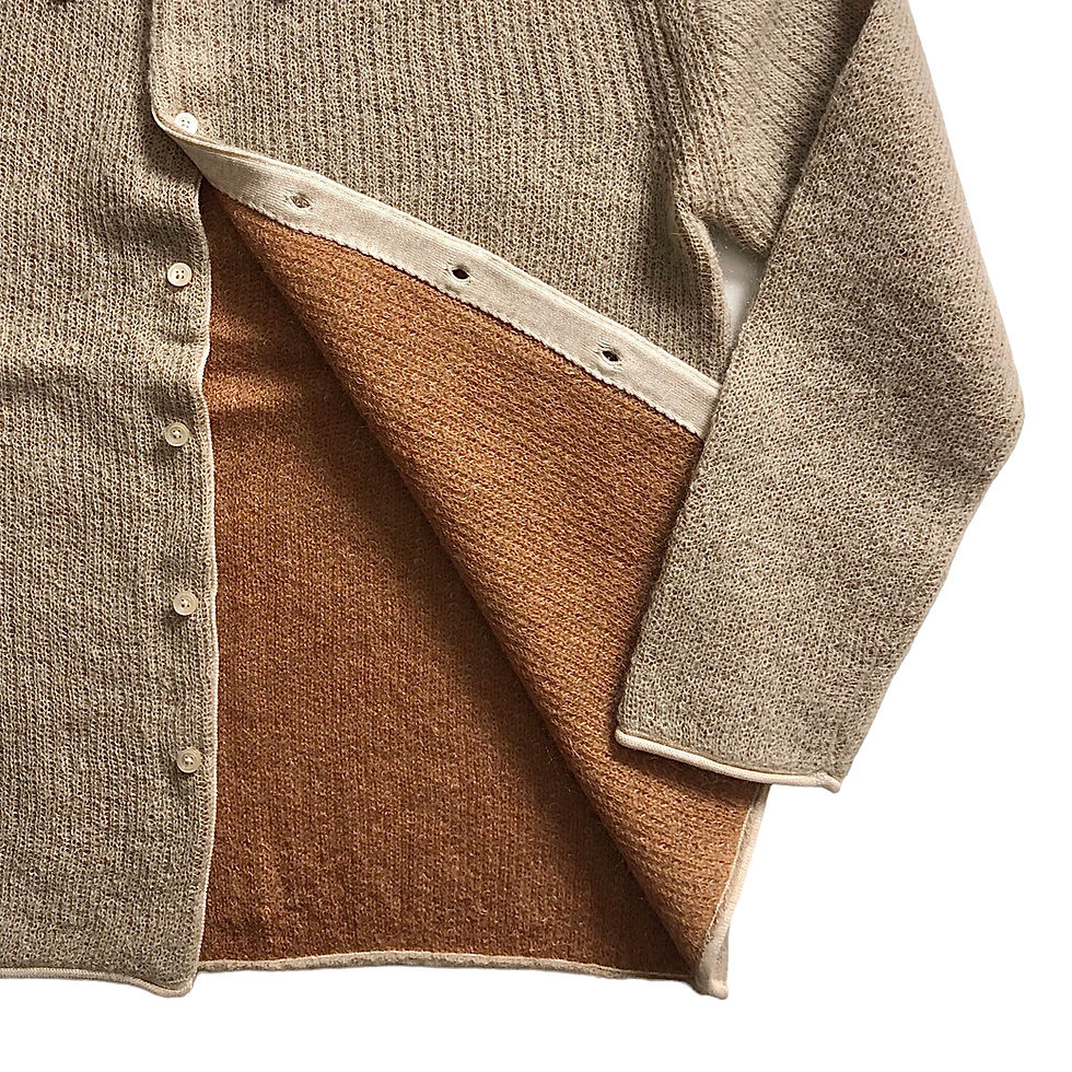 サムネイル： K6201 W FACE MOHAIR SHIRT