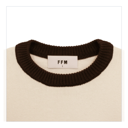 Thumbnail: KC701 <FFM×CAEDE> HARD KNITTING BASIC CREW