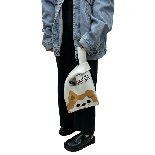 LH-001 LOVE HACHI KNIT BAG（HACHI） | BUSワン！ HACHIグッズ販売