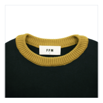 Thumbnail: KC701 <FFM×CAEDE> HARD KNITTING BASIC CREW