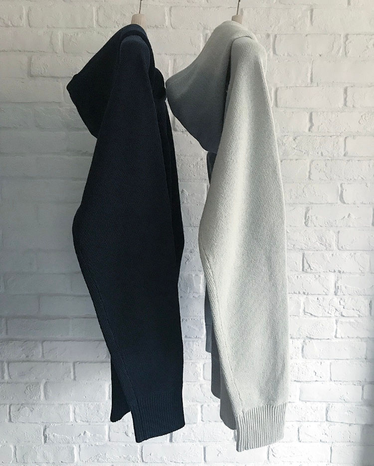 サムネイル： K107 PIECE DYE ZIP UP HOODIE