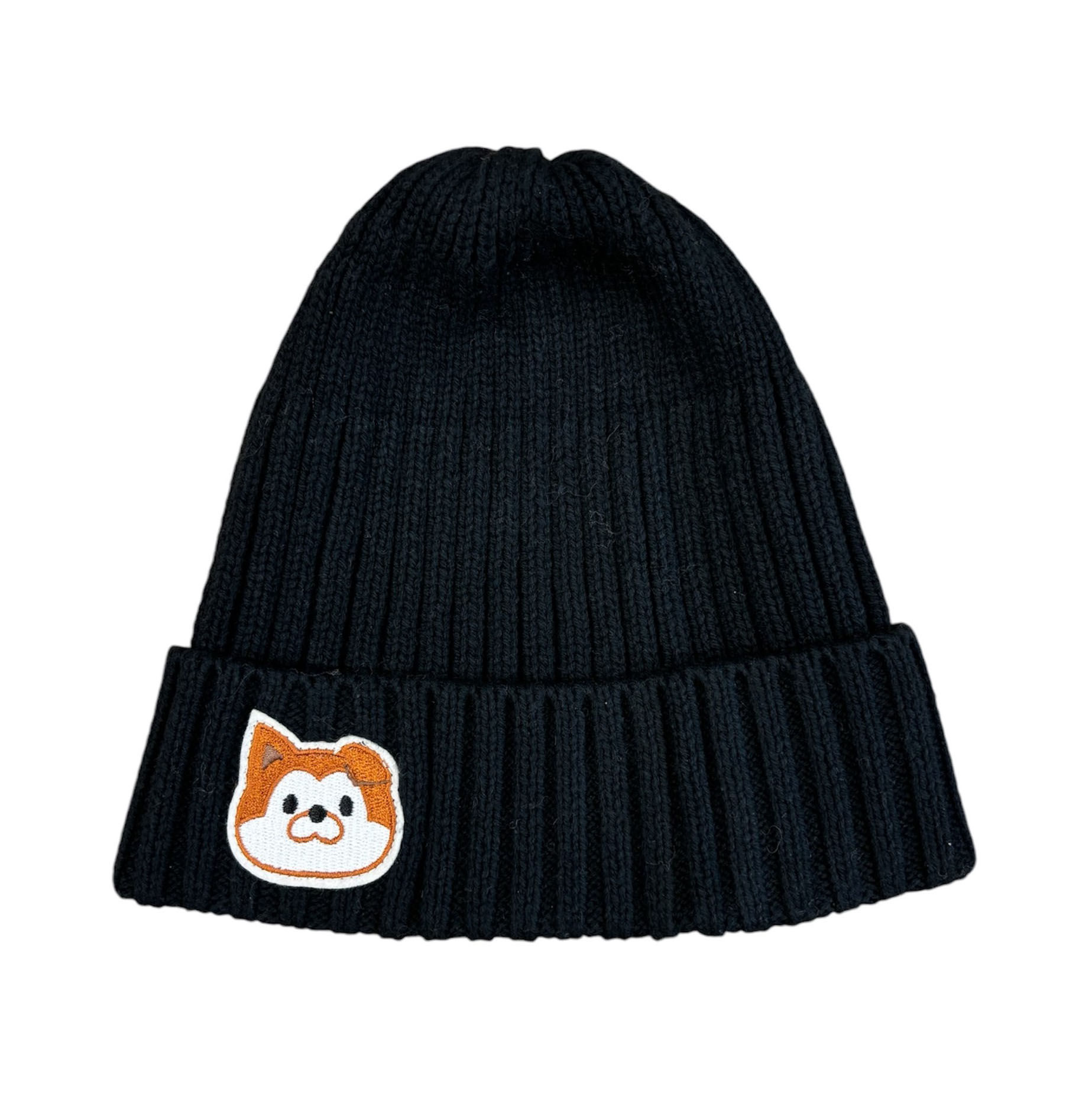 LH-005-B　LOVE HACHI KNIT CAP (BLACK)