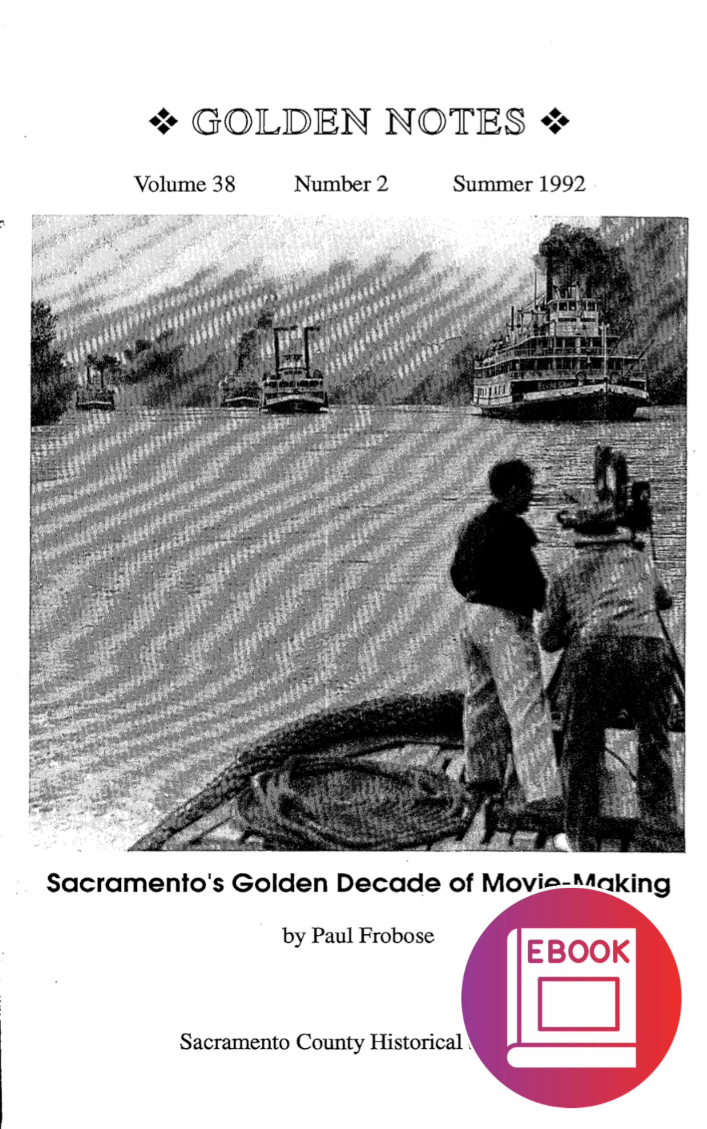 Golden Note Vol.38 No.2 Movie-Making in Sacramento (Digital Download)
