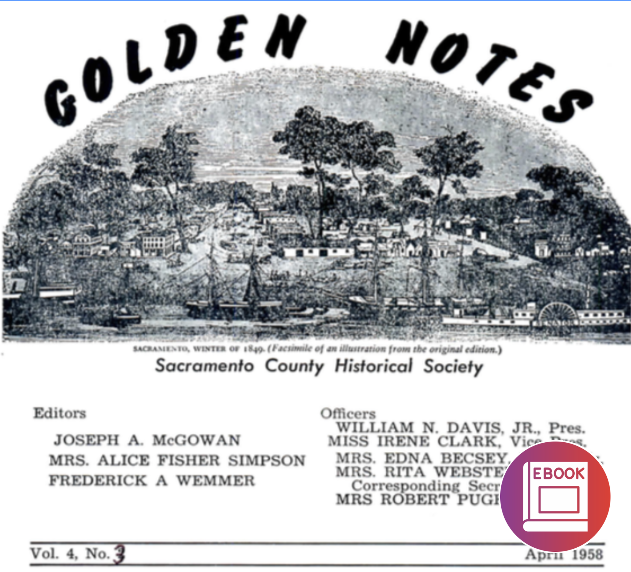 Golden Note Vol.4 No.3 Golden Poppy - CA's State Flower (Digital Download)