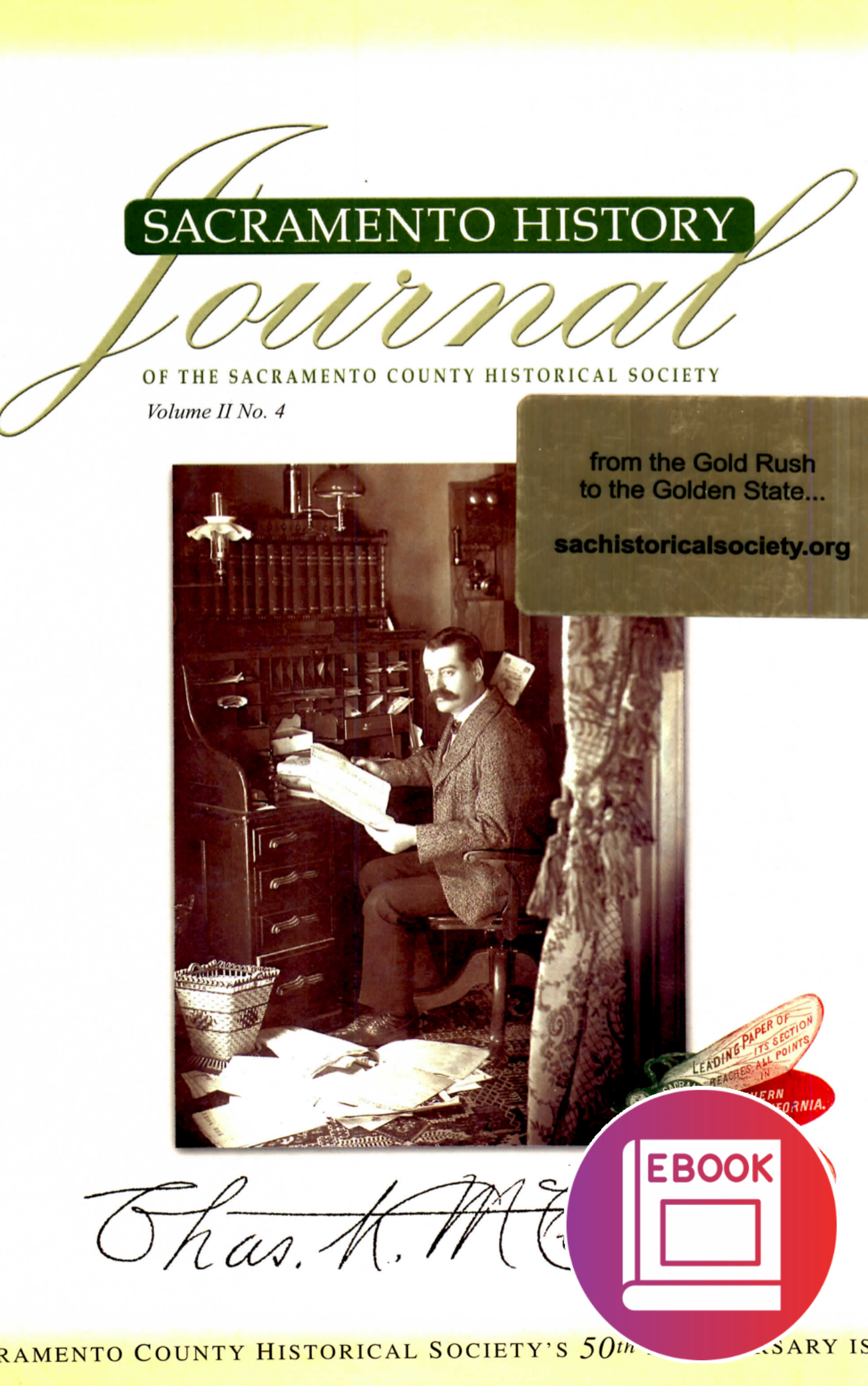 History Journal Vol.2 No.4 C.K. McClatchy & the Sacramento Bee(Digital Download)